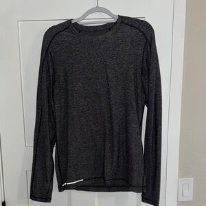 Lululemon Gray Long Sleeve Shirt - Size M